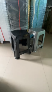 เก้าอี้พลาสติก 46cm ทานข้าว เก้าอี้ทานข้าว ทรงสูง แข็งแรง คุณภาพดี ความสูง