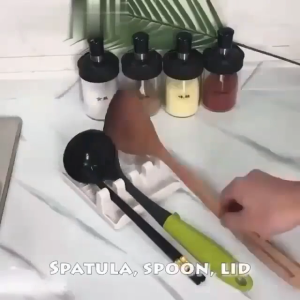 Tatakan Alat Masak Spatula Centong Sendok / Holder Alas Tutup Panci Anti Panas Tatakan Dapur