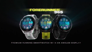 Garmin Forerunner 965 Music Amoled Screen Original Garansi - Black