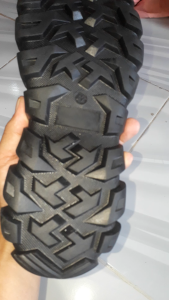 Outsole sepatu Safety RAF Boot Hitam size 38 sd 45