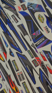 STRIPING VARIASI HONDA BLADE 110 / STICKER LIST MOTOR BLADE 110 DESAIN VIETNAM STYLE