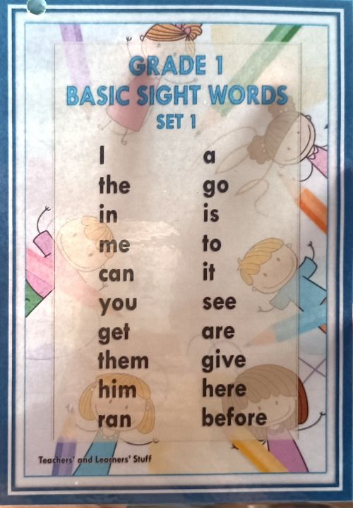 Basic Sight Words for Grade 1 | Lazada PH