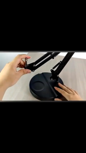 ขาตั้งไฟไลฟ์สดขาเหล็ก+ไฟLED 26 cm โหมดไฟ 3 สี พร้อมขาตั้ง2.5+2.5เมตร ชุดไฟไลฟ์สด ไฟไลฟ์สดมีขาตั้งไฟ 10 ระดับ Ring Light