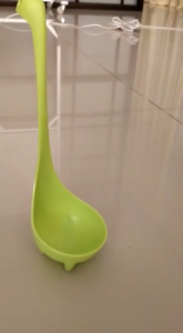 Adzkia35 Sendok Centong Sop Model Dinosaurus angsa Berdiri / Standing Soup spoon