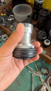 P.ANGENIEUX PARIS 50MM.F1.5  MODIFIED SONY E MOUNT