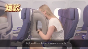 Portable Travel Storage Bag & U-Shaped Travel Pillow: Unmatched Comfort & Support