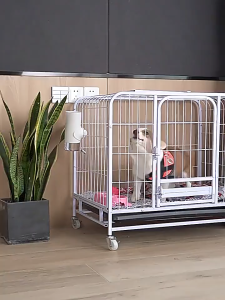 Dog Cage Big Size XXXL Steel Metal Large Free Space with 4 Wheels Antirust Coat 狗笼 Sangkar Anjing