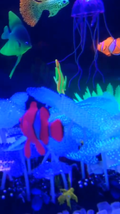 อุปกรณ์ตกแต่งตู้ปลา ตกแต่งสวน หินตกแต่งตู้ปลา ที่นอนปลา