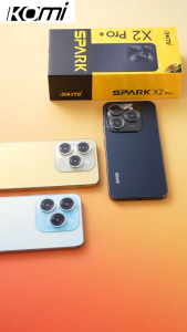 100% Original KOMI SPARK X2 Pro+ 5G Smartphone 6.6 inches HD Camera 5000mAh Android 14 8Ram+128Rom Storage Capacity