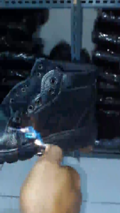 Sepatu Safety Pria Kulit Ujung Besi Proyek Keren Kerja Outdoor Terbaru Kulit Premium Semi / Low Boots Pendek Kickers Comando Cokelat Hitam