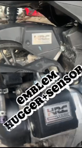 Paket Emblem Hugger + Sensor Vario 125 150 Old New Bahan Stainless