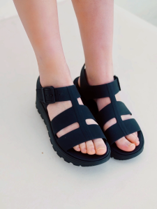 Skechers Women Foamies Footsteps Sandals - 111570-BBK SALE