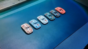 เมาส์ บลูทูธโปร่งใส ไร้สายแบบชาร์จไฟได้รองรัสามโหมดแบบใสระบบแม่เหล็กWireless เมาส์ไร้เสียงสำหรับเกมส์ PC ออฟฟิศ