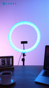 INBEX 36CM RGB lampu pengisi 2700K-7000K pencahayaan pemotretan langsung fotografi Lampu Ring Inbex 36 Cm Kit Lampu 2.1M Inbex - Lazada