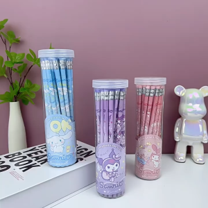 Sanrio Pencil Primary School Student Kuromi Pencil Hexagonal Shaft Pencil For Kid
