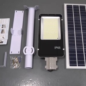 Hunta 300W Solar Split Street Light Waterproof Solar Light with Remote Control cahaya suria 太阳能路灯