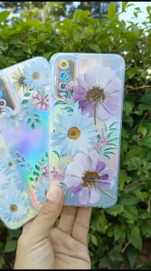 Case Hologram Fashion (BUNGA 2) OPPO A5S A15 A57 2022 A58 4G Casing Hologram Aurora Markas Kesing