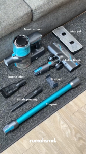 XS26 Cordless Vacuum Cleaner Handheld 4-in-1 Home Penyedot Debu Portable Vacuum Tanpa Kabel
