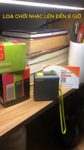 Loa bluetooth mini bass mạnh Edifier Mp85 cao cấp chơi nhạc 8h công suất 2.2W nhỏ gọn nặng 70g dùng cho dã ngoại leo núi ngoài trời Dwinr.