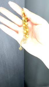 Emas Bangkok Emas Korea 24K Bracelet Ring Gold Plated Rantai Gelang Tangan & Cincin Emas Sadur Perempuan emas 916 F