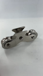 เสื้อล้อคู่สแตนเลส304(สั้น)+ล้อร่องกลมสแตนเลส(S)3นิ้วรู4หุน ประตูบานเลื่อนสแตนเลส