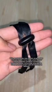 Bowin Tali Hijab / Tali Kepala / Headloop - Aksesoris Masker Bowin