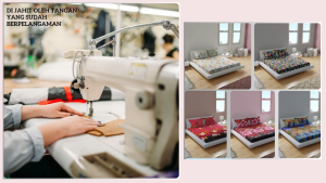 Sprei Set Sarung Bantal dan Guling Motif Minimalis Elegan Terbaru LP