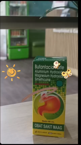 BUFANTACID FORTE SYR 60 ML/MENGURANGI NYERI ASAM LAMBUNG/DENGAN GEJALA MUAL/MUNTAH