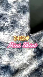 Jass Store Office Wear Plain Black Formal Skirt Thick and Stretchable Fabric High Waist 2412