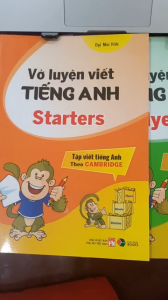 Sách - Vở luyện viết tiếng anh Writing: Starters  Movers  Flyers - lẻ tùy chọn : Tập viết tiếng anh theo Cambridge Starter  Mover  Flyer - Luyện Thi Cambridge