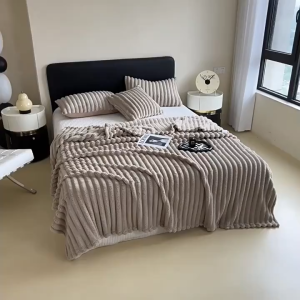 Blanket comforter kumot blanket cotton microfiber blanket Super Soft Warm Solid Micro Plush Fleece Blanket Quality Premium Comfort