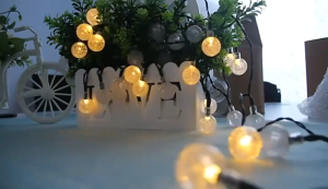Waterproof 30 100 LED Solar Crystal Ball Light Outdoor Patio Lawn Landscape Garden Home Decorations Lampu Solar Rumah
