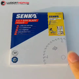 Lưỡi cưa nhôm ván MDF MFC HDF nhựa nội thất 165mm 80 răng SENKA