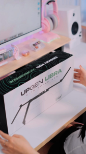 Đèn bảo vệ mắt kẹp bàn UPGEN LIBRA dùng làm việc/ học tập/ đọc sách có nhiều chế độ chiếu sáng - ERGOHOME