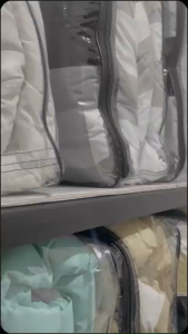 Bedcover Set + Sprei Motif White Moon Double Size Bahan Mikrotex Disperse