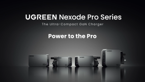 UGREEN Nexode Pro 100W USB C Charger 3-Port GaN Compact Fast PD Wall Charger for MacBook Pro/Air Pixelbook iPad Pro iPhone 17 (FOC 100W USB C Cable)