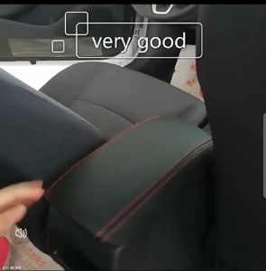 Toyota Vios 2023 2024 2025 For E-Spec Only Armrest Cover Leather Storage Console box Organizer Protector accessories Anti Scratch ATV011