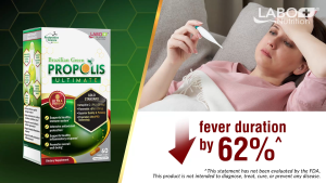 LABO Nutrition Brazilian Green Propolis Ultimate - Natural Immune Health Support Brain Fog Allergies Respiratory Cough Sore Throat Asthma Cholesterol Gut Liver Kidney Supplement • 60 Capsules