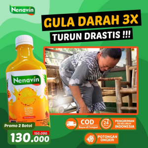 NENAVIN Cuka Nanas: Solusi Gula Darah & Kolesterol