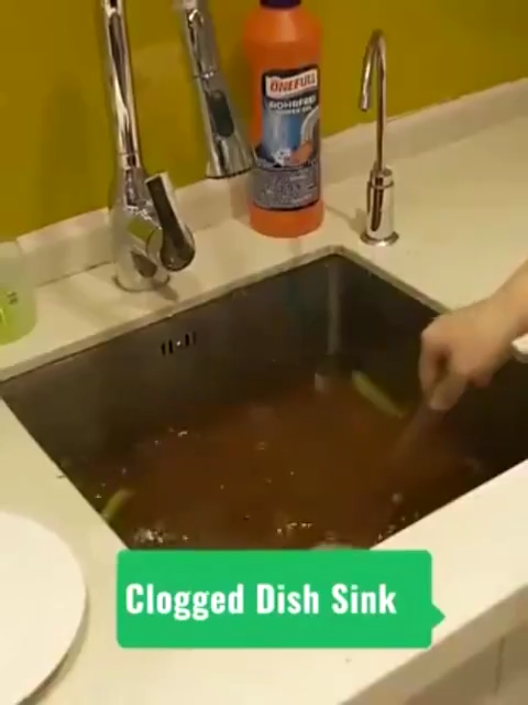 Sink and Drain Cleaner clogged remover 500ml drainage sink Dredge ...