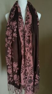 PRELOVED SCARF Cashmere / Wool shawl imported from Japan Korea US & Europe SS09