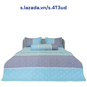 Bộ Chăn Ga Gối Cotton Hometex - Bộ Drap Vải Cotton - Sản Phẩm Của Cty May Thiên Hà