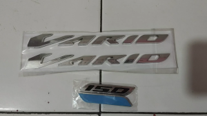 Desain dan Pemasangan Emblem Honda Vario 125 & 150 Baru
