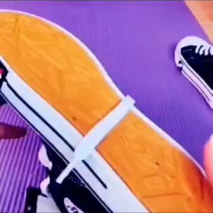Sepatu Sekolah Anak TK SD SMP & SMA Sepatu Kets Kanvas New NB DULUX Sol Kuning Karet Mentah