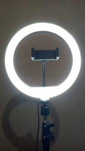 Paket Ring Fill Light 26CM Lampu Ring Light Selfie Plus Tripod 2.1 Meter-Satu Set Ring Light 26 cm