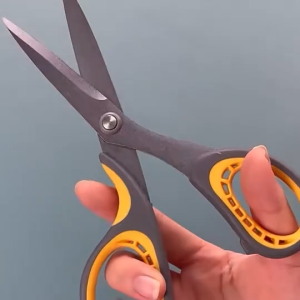 🇸🇬 Teflon Coated Stainless Steel Scissors Non Stick Cut Kitchen Office Home School Work Student Teacher Workshop Warehouse Industrial Art Craft Gift Travel Mini Small Japanese Food Grade Heavy Duty Anti Rust Portable Metal Cutter Equipment Deli Tool