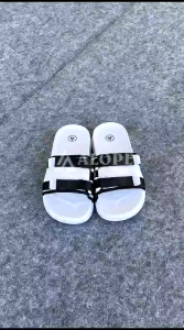 Sandal Pria Alope Fuzzy Sandal Slop Kasual Pria Dewasa Empuk 39-43