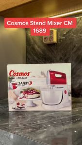 Rice Cooker COSMOS CM-1689 MIXER COM/MIXER BOWL With Turbo Safety Lock Eject