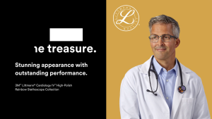3M Littmann Classic III Stethoscope: Burgundy Tube Black Finish Chestpiece 5868 (AUTHENTIC LITTMANN)