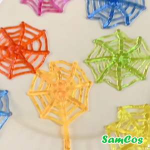 Set 10 Mạng Nhện Dính Tường đồ chơi vui nhộn co dãn cho bé Samcos